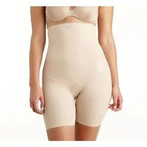TC Fine Shapewear Tummy Tux Hi-Waist Thigh Slimmer Size XL
